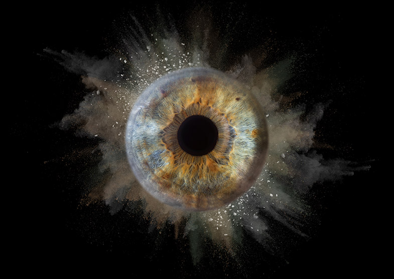 Fotografija očesa – umetniško darilo